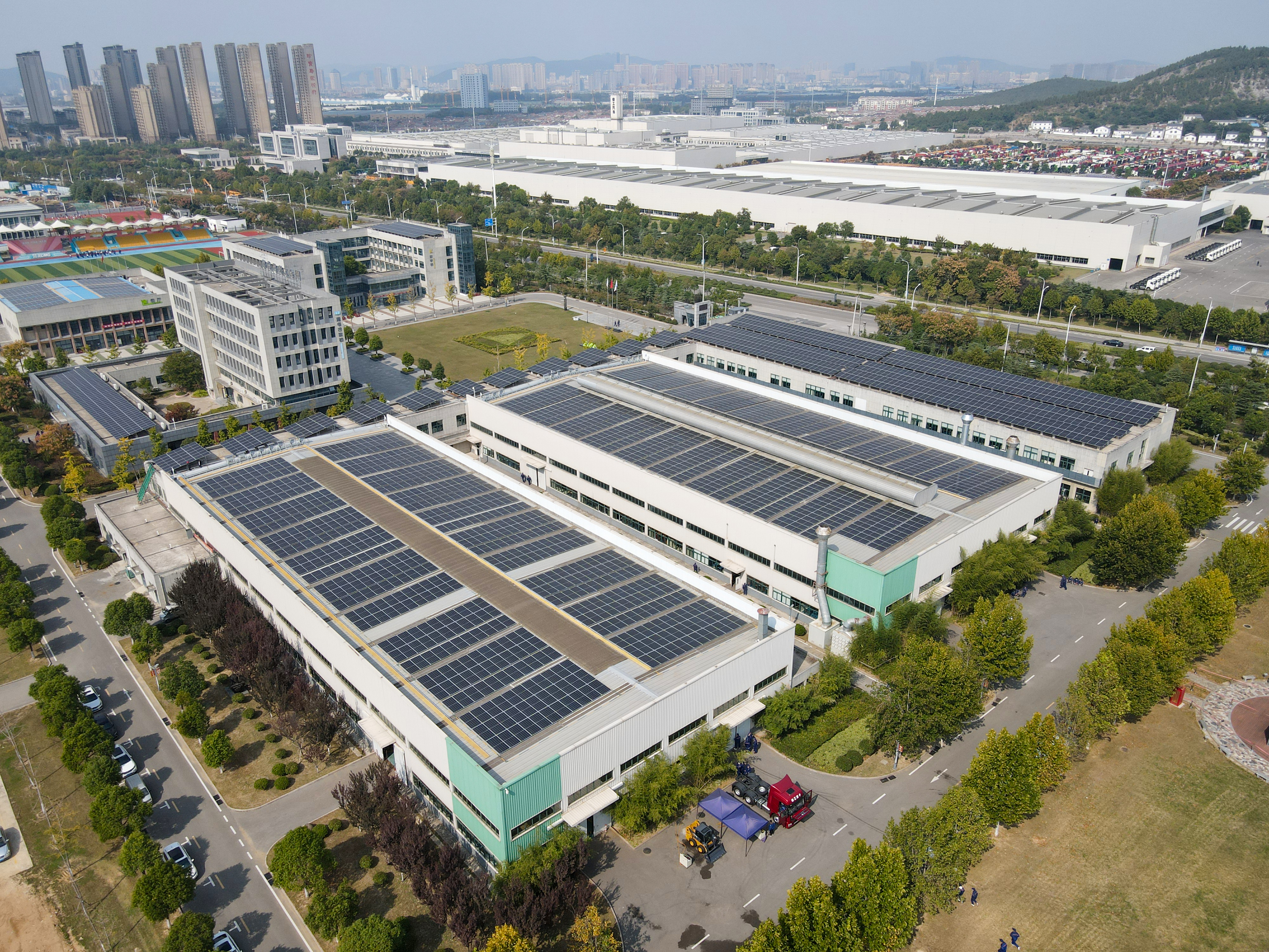 徐州工程机械技师学院BIPV新能源建筑项目
